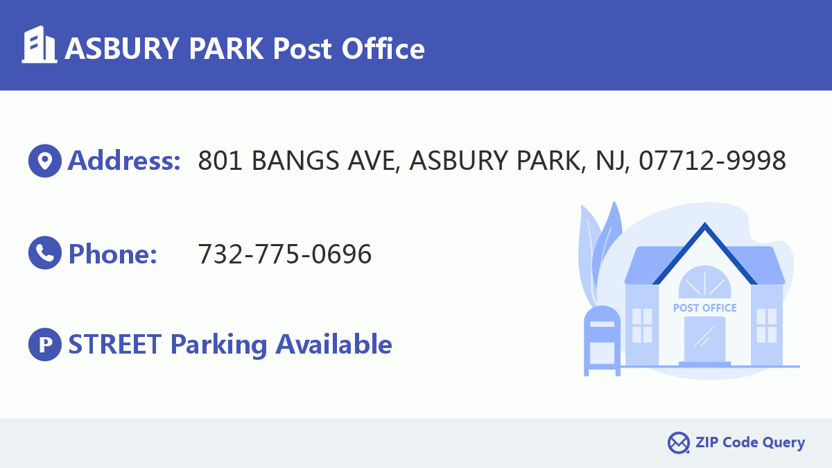 Post Office:ASBURY PARK