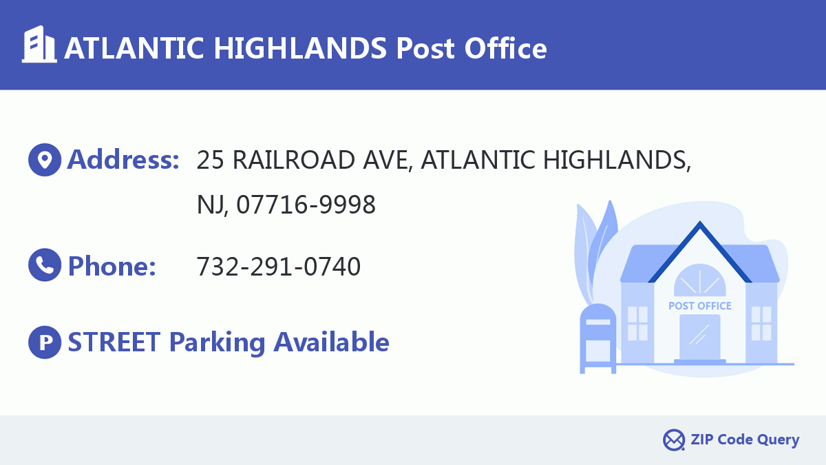 Post Office:ATLANTIC HIGHLANDS