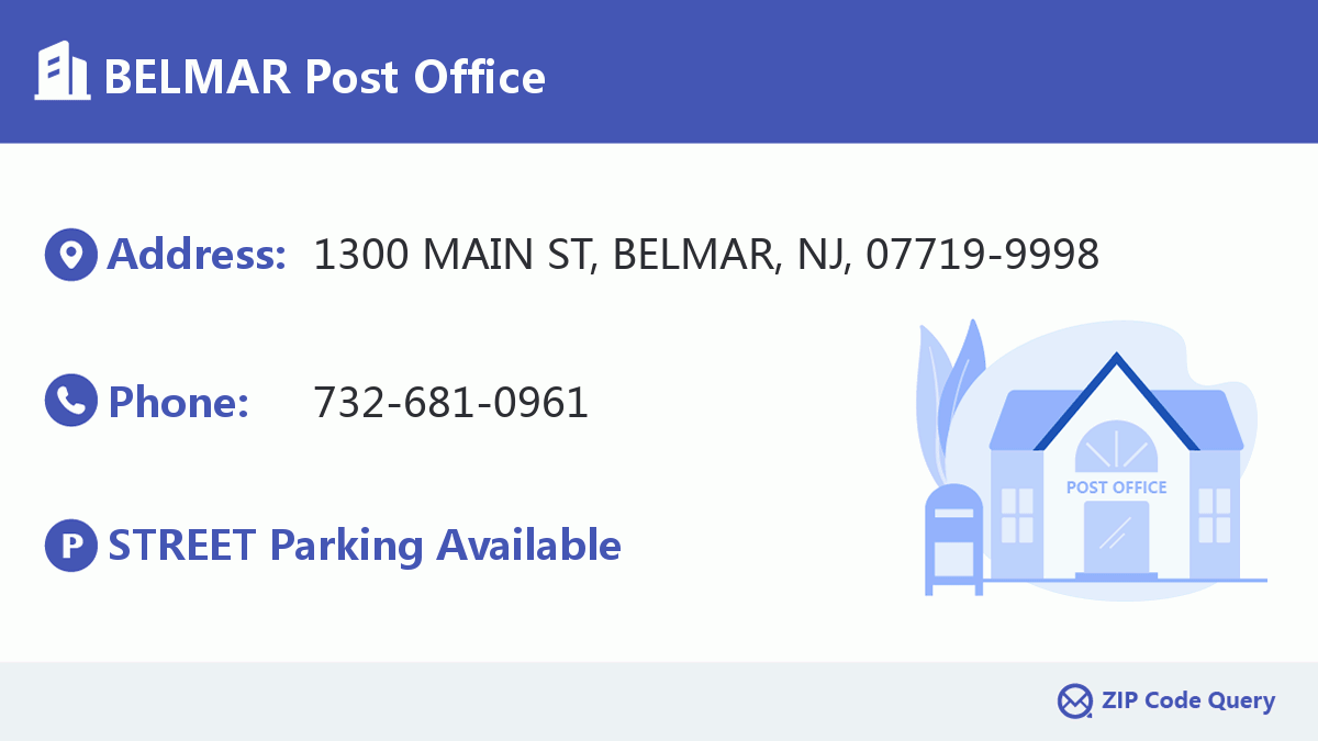 Post Office:BELMAR