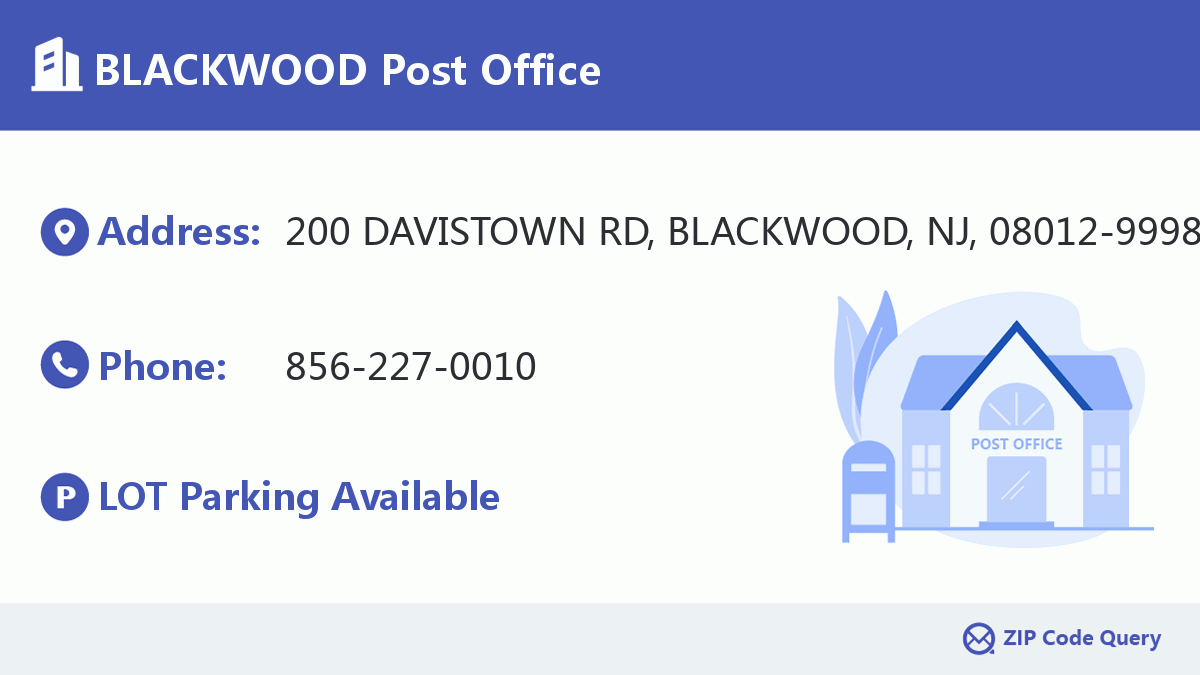 Post Office:BLACKWOOD