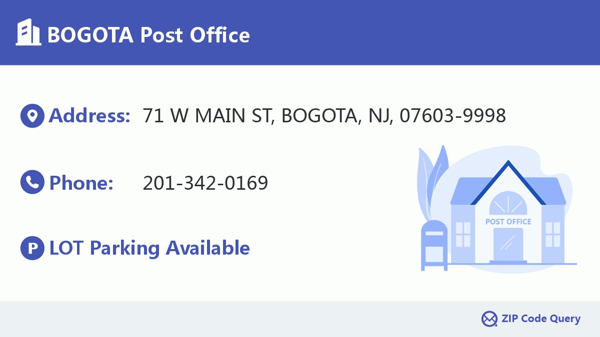 Post Office:BOGOTA