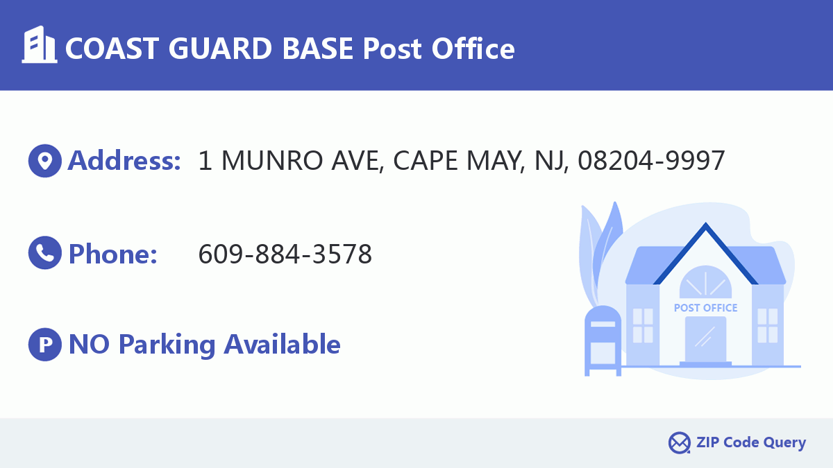 Post Office:COAST GUARD BASE