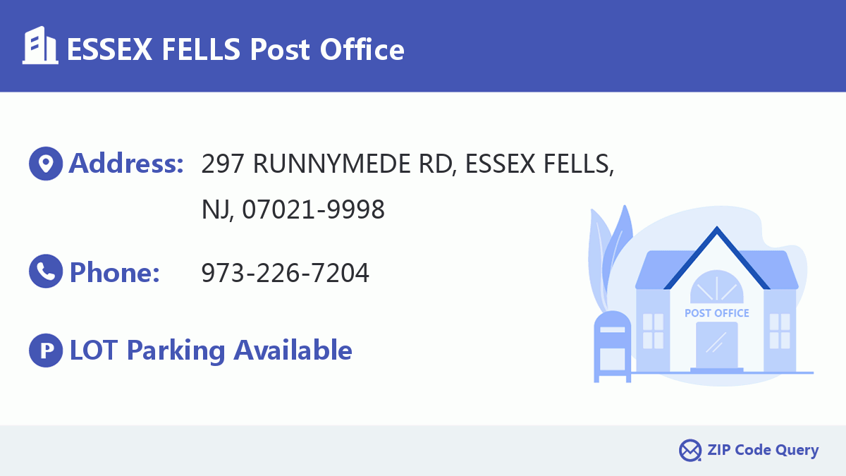 Post Office:ESSEX FELLS