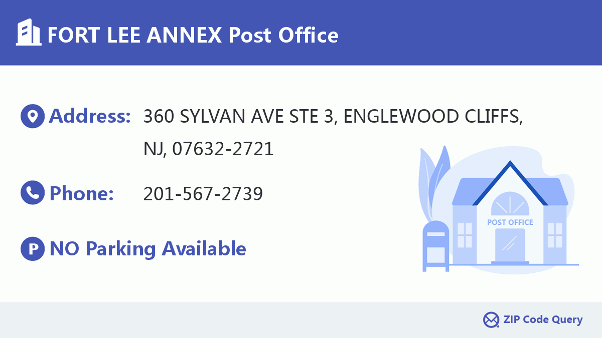 Post Office:FORT LEE ANNEX