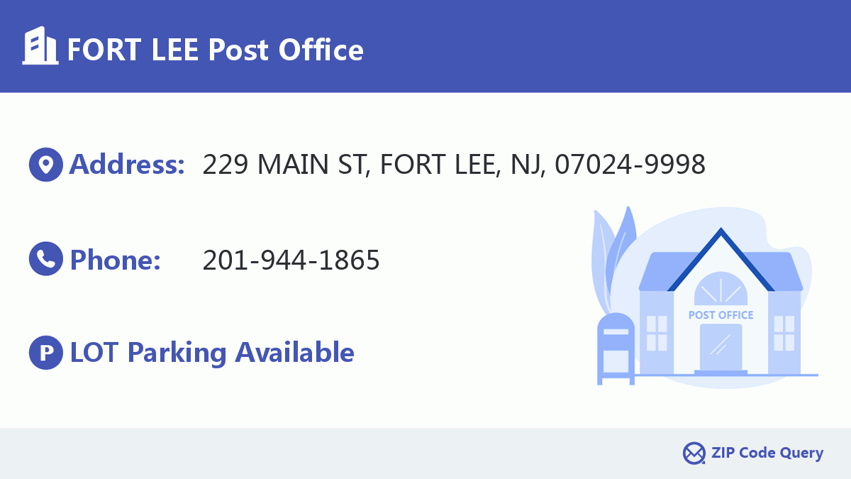 Post Office:FORT LEE