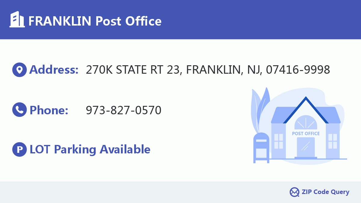 Post Office:FRANKLIN