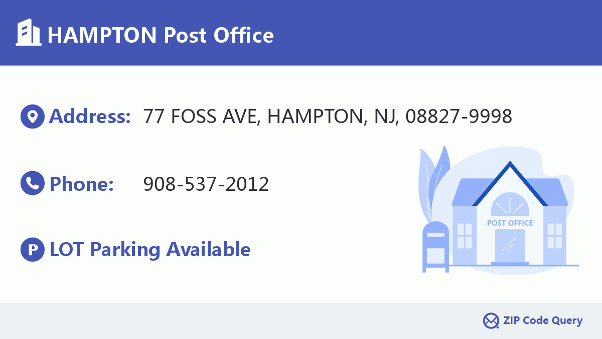 Post Office:HAMPTON