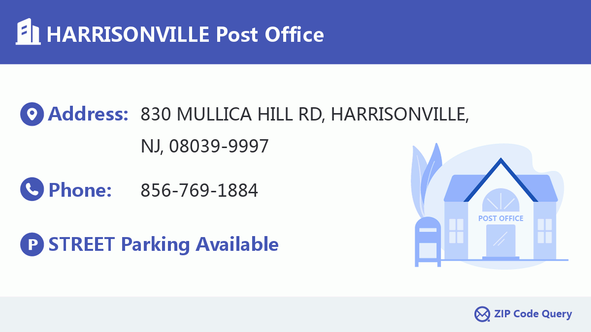 Post Office:HARRISONVILLE