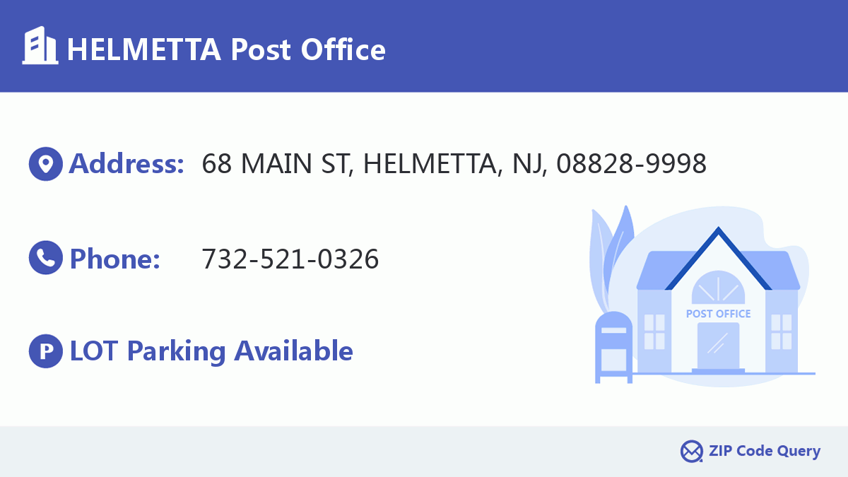 Post Office:HELMETTA