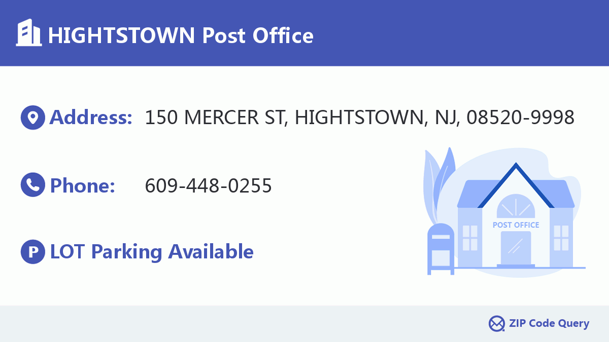 Post Office:HIGHTSTOWN