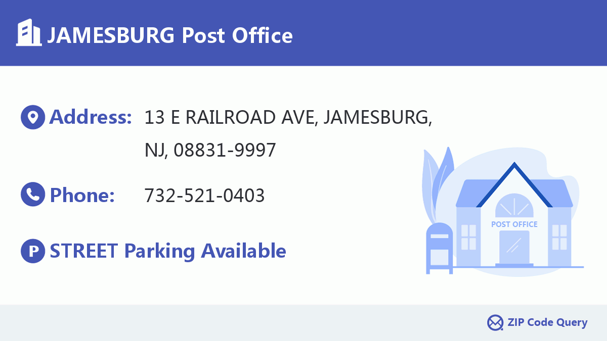 Post Office:JAMESBURG