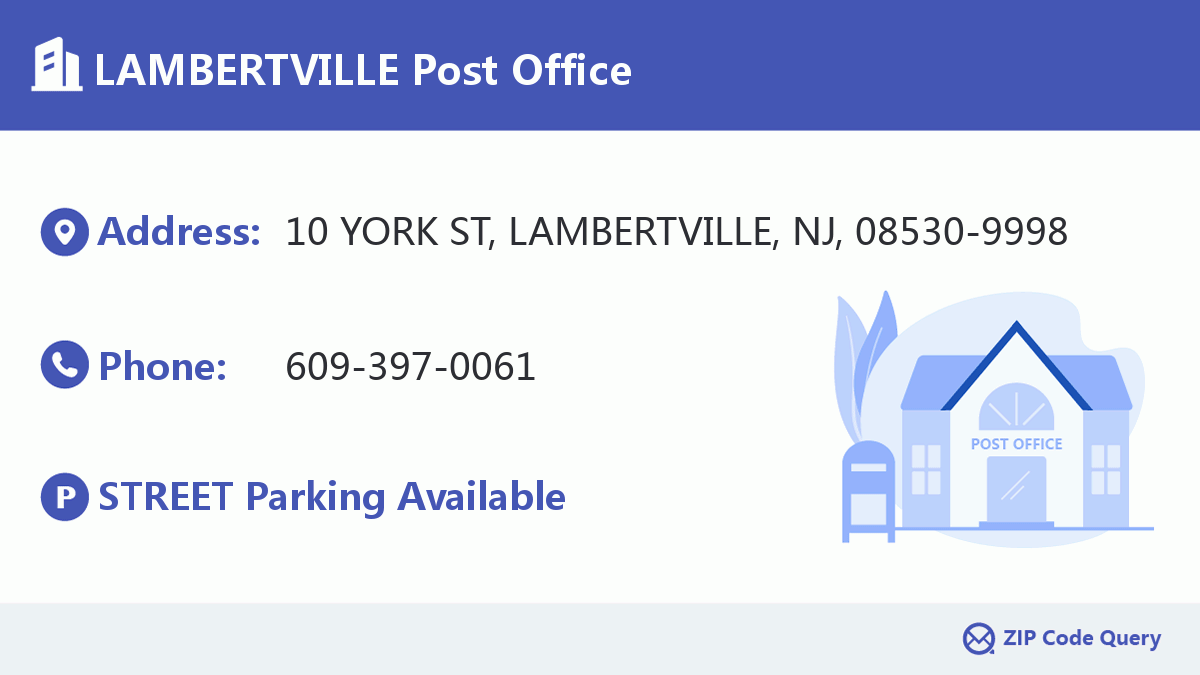 Post Office:LAMBERTVILLE