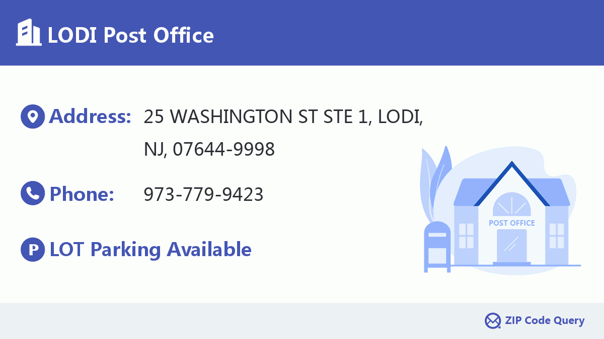 Post Office:LODI