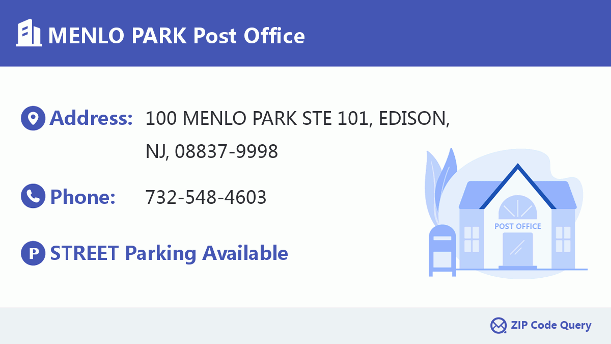 Post Office:MENLO PARK