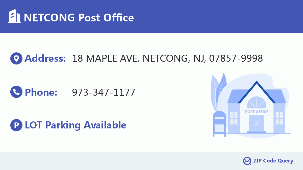 Post Office:NETCONG