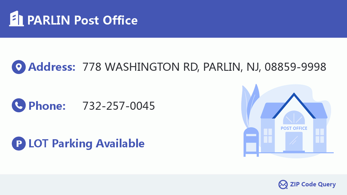 Post Office:PARLIN