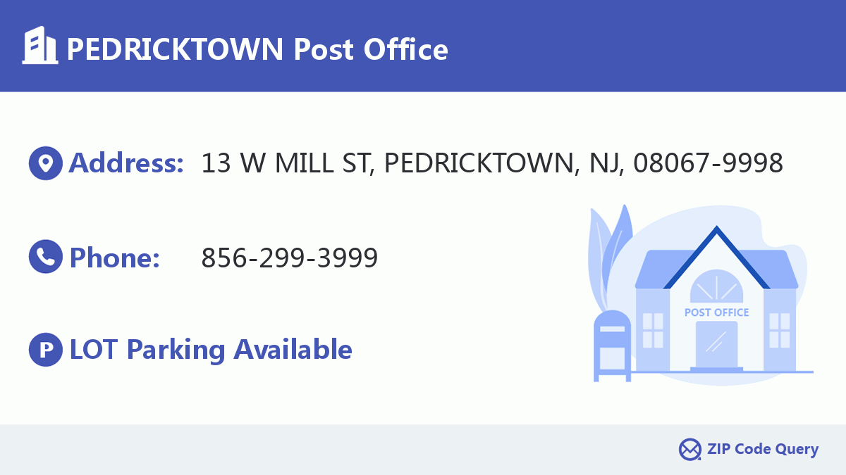 Post Office:PEDRICKTOWN