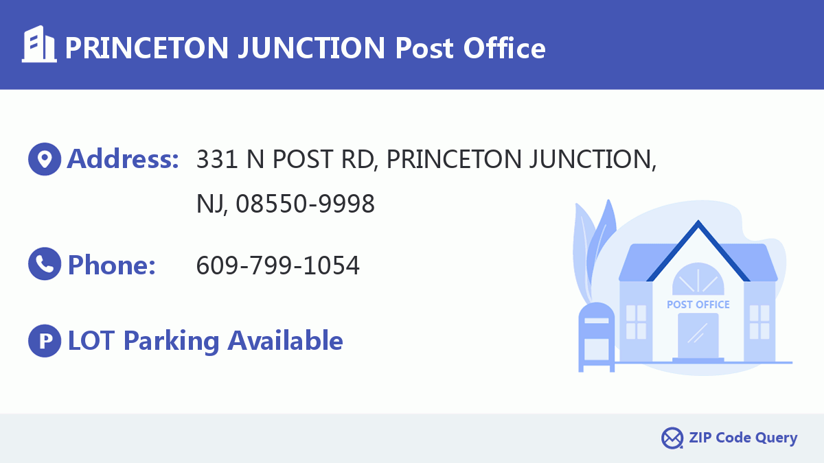 Post Office:PRINCETON JUNCTION