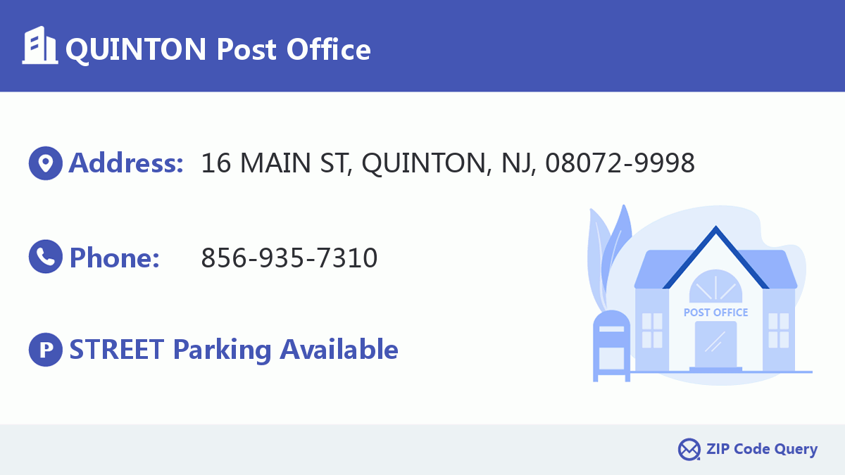 Post Office:QUINTON