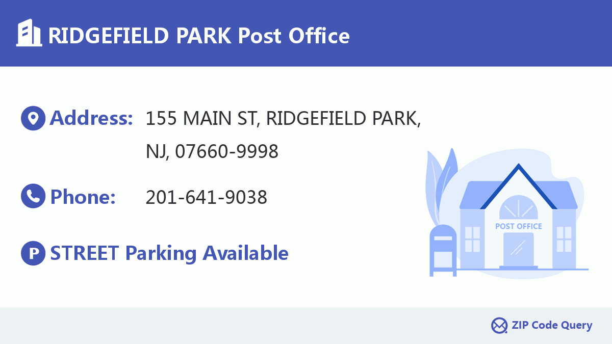 Post Office:RIDGEFIELD PARK