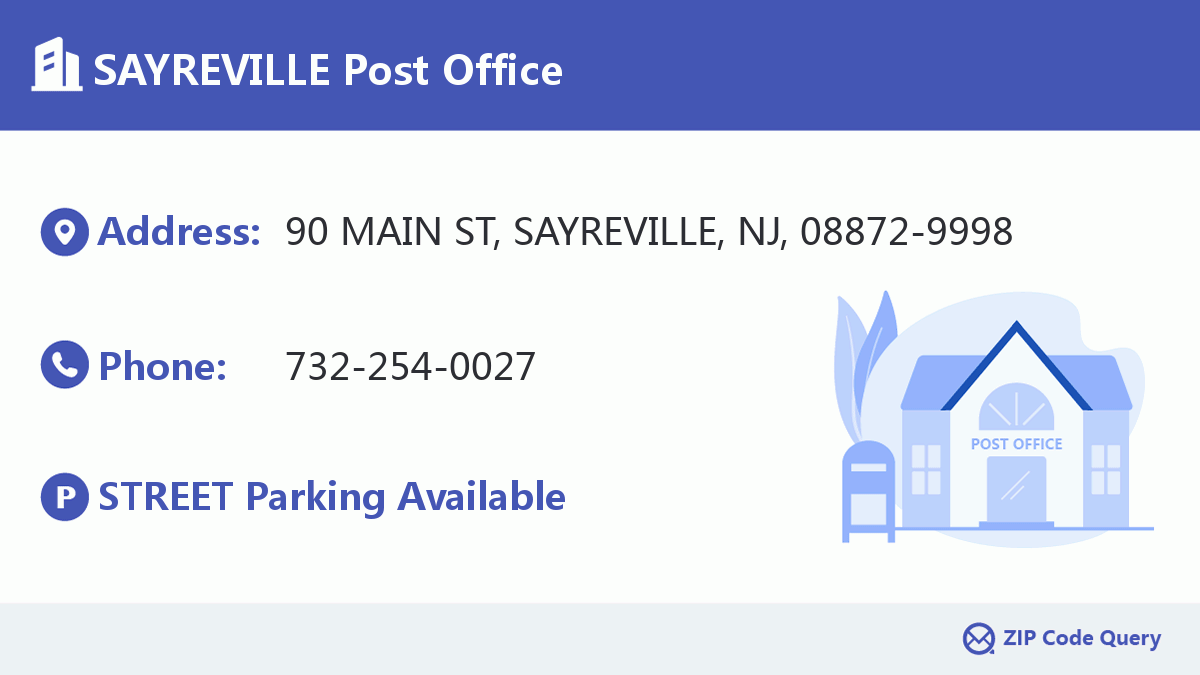 Post Office:SAYREVILLE