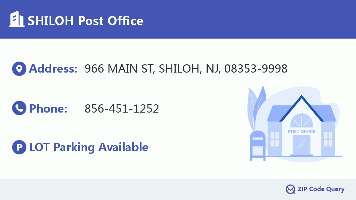 Post Office:SHILOH