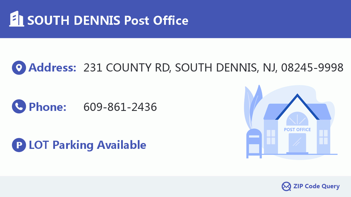 Post Office:SOUTH DENNIS