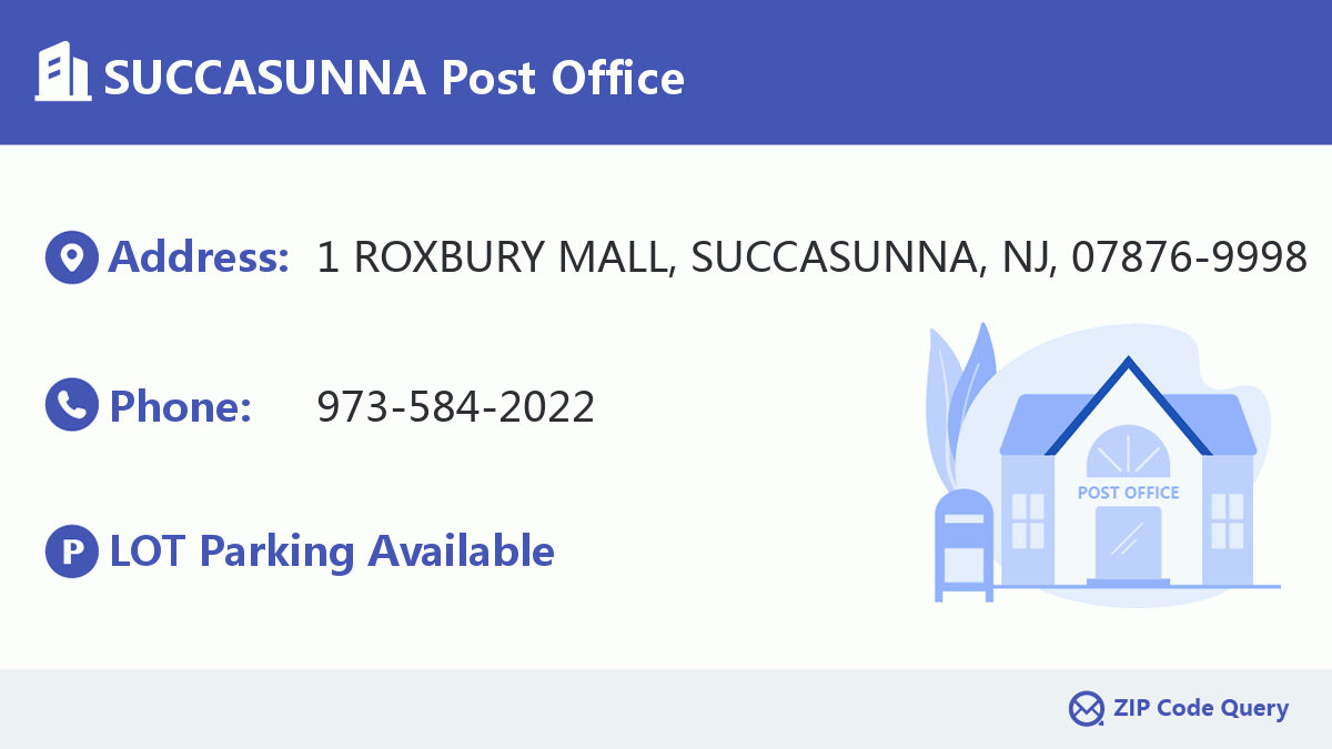 Post Office:SUCCASUNNA
