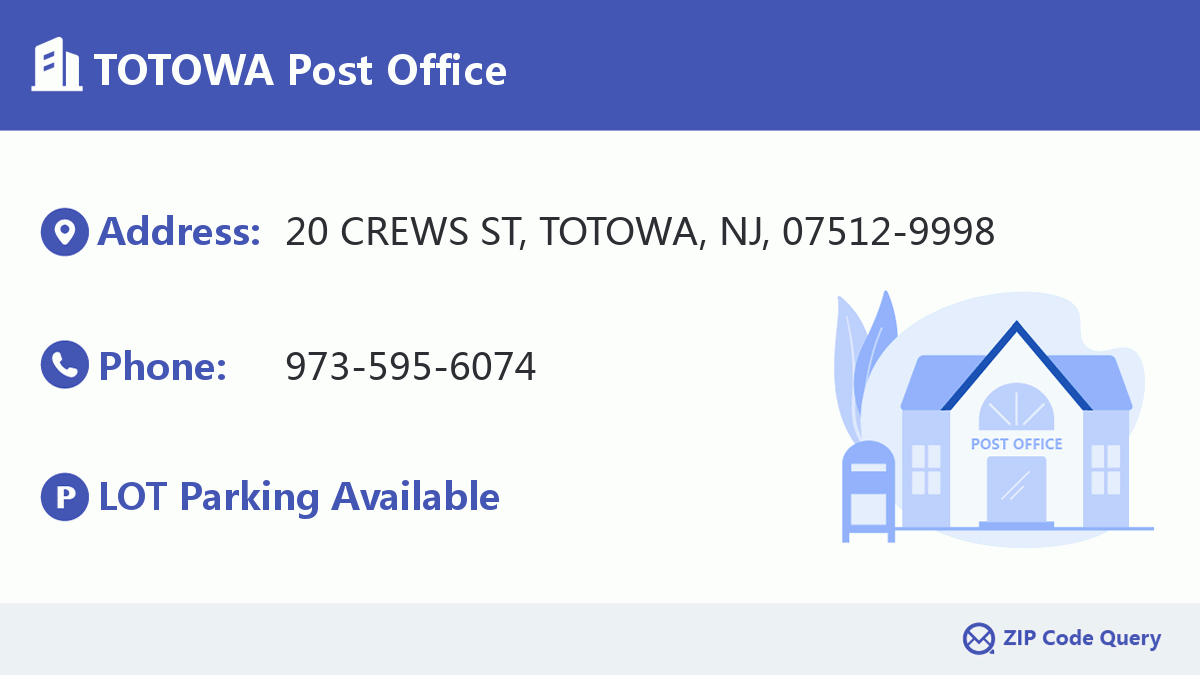 Post Office:TOTOWA