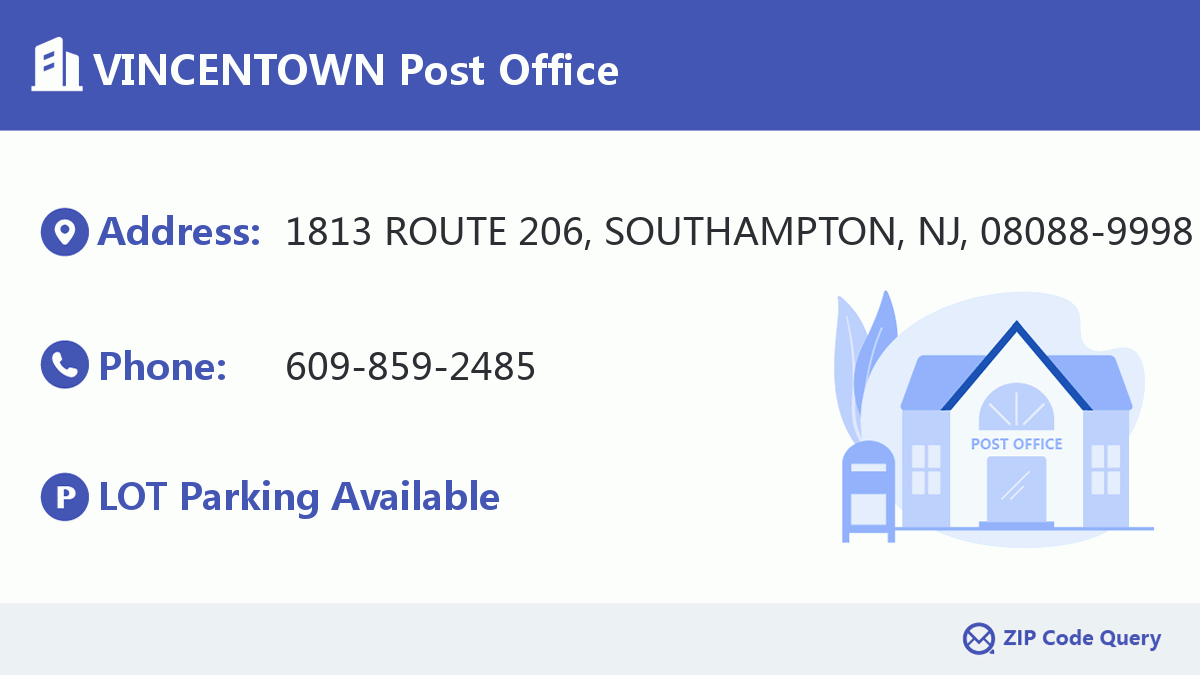 Post Office:VINCENTOWN