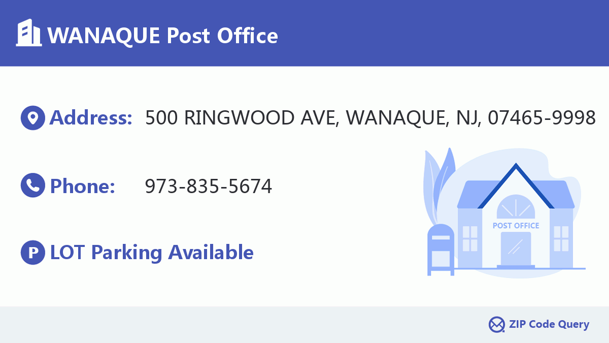 Post Office:WANAQUE