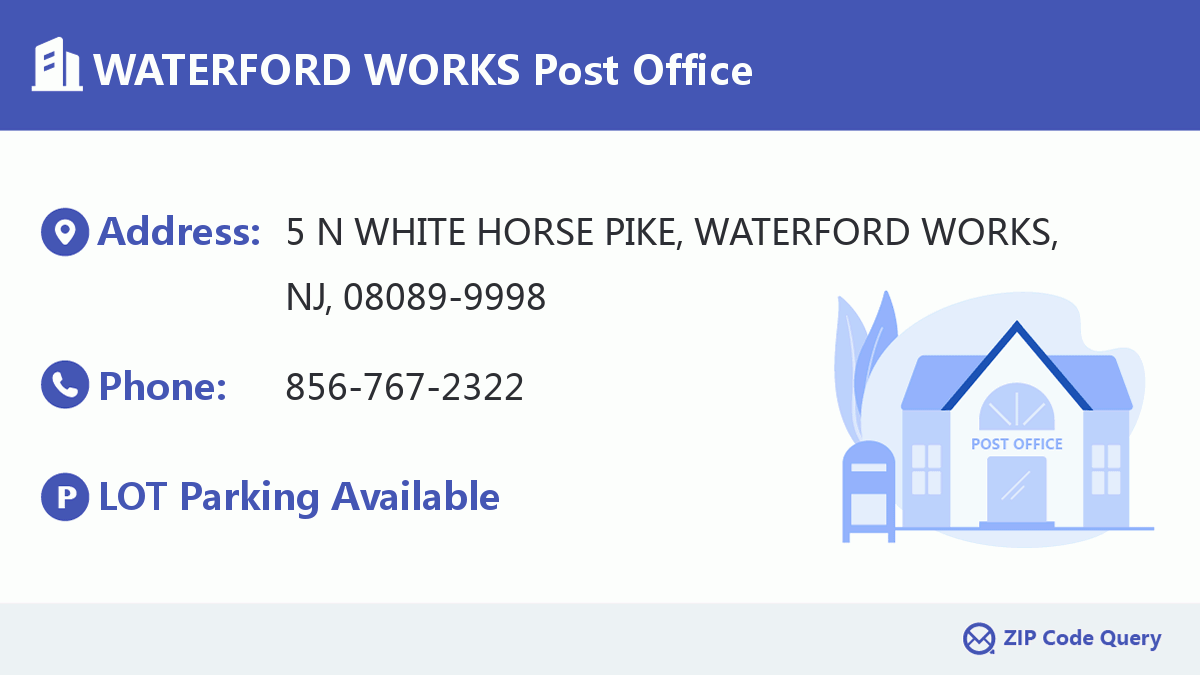 Post Office:WATERFORD WORKS